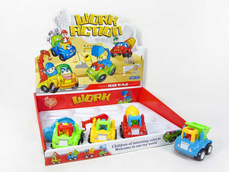 Friction Construction Truck(12in1) toys