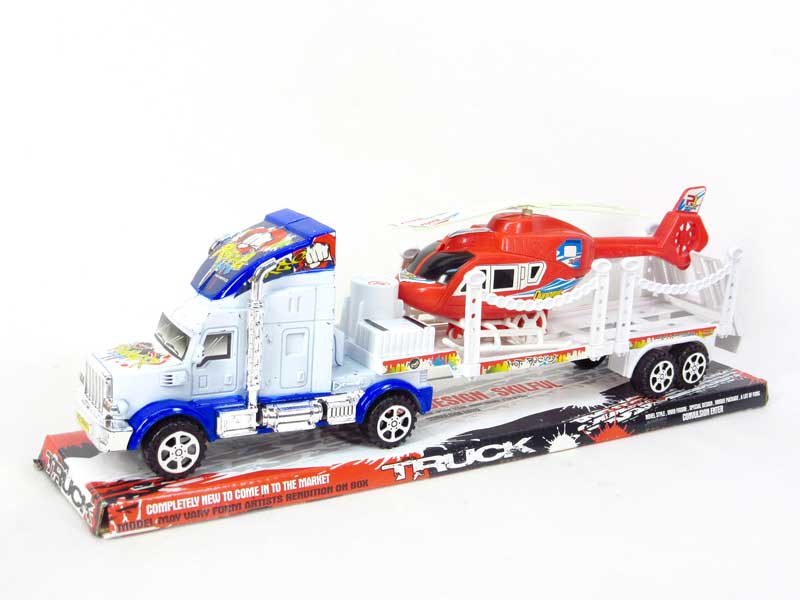 Friction Car Tow Pull Line Helicopter(2C) toys