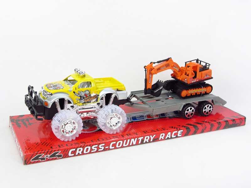 Friction Cross-country Truck W/L_M(4C) toys