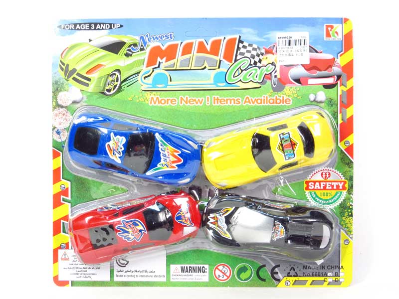 Friction Car(4in1） toys