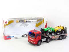Friction Tow Truck & Free Wheel Police Car