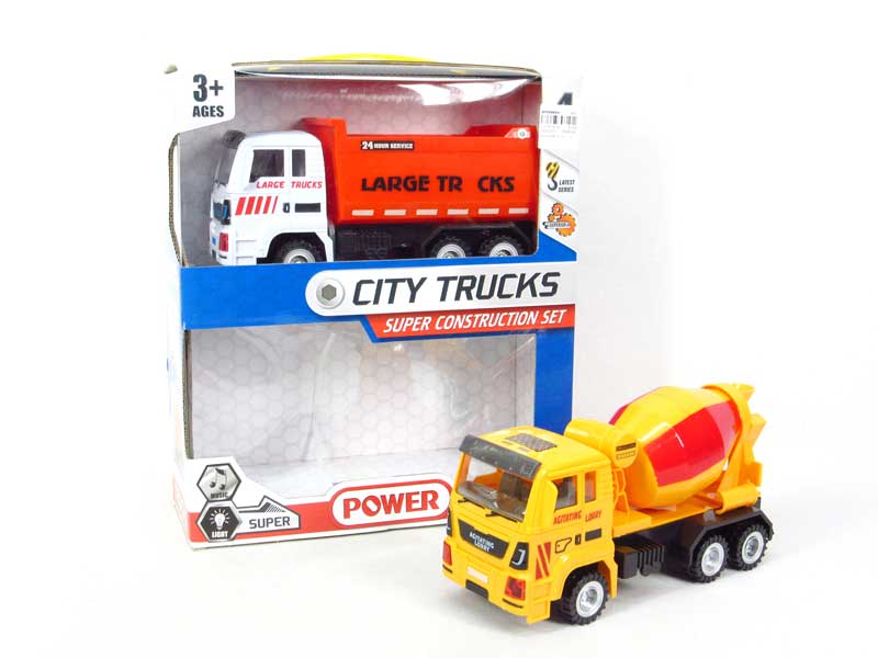 Friction Construction Truck W/L_M(2in1) toys