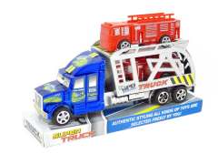 Friction Truck Tow Free Wheel Fire Engine(2C)