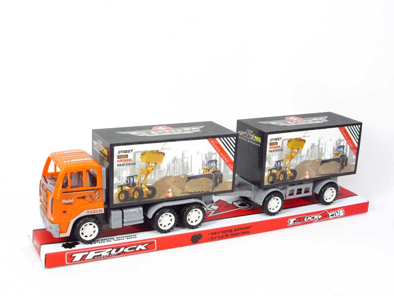 Frition Truck Tow Container Truck(3C) toys