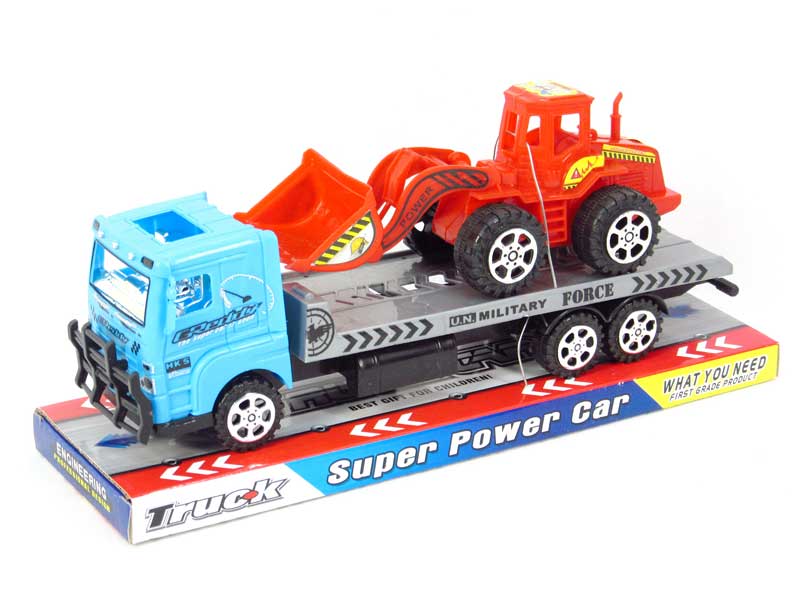 Friction Car Tow Construction Car(2S2C) toys