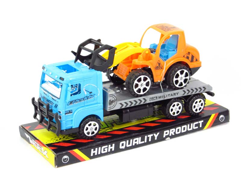 Friction Truck Tow Construction Truck(3S2C) toys