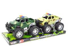 Friction Cross-country Police Car(2in1)