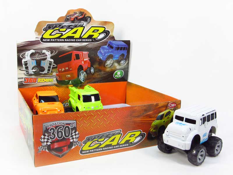 Friction Cross-country Car(6in1) toys