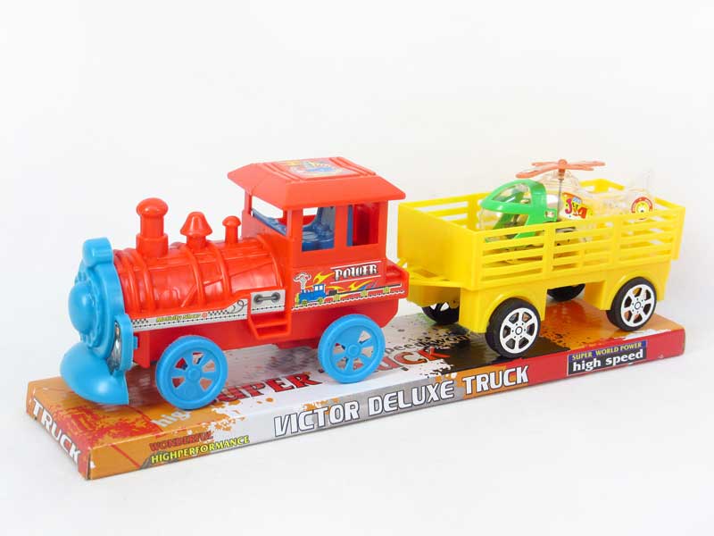 Friction Train Tow Wind-up Plane toys