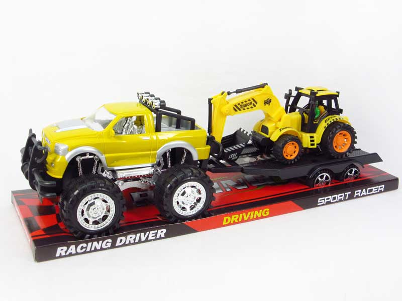 Frition Truck Tow Construction Truck toys