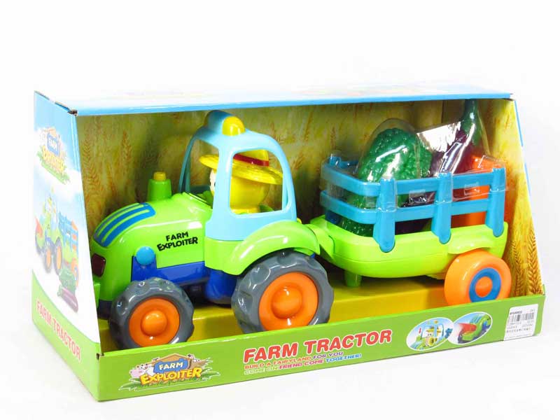 Friction Farmer Truck W/L_M toys