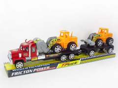 Friction Tow Free Wheel Construction Truck(2S)