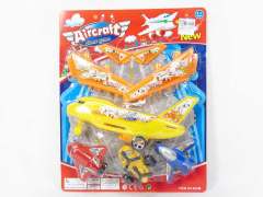 Friction Airplane & Pull Back Plane(4in1)