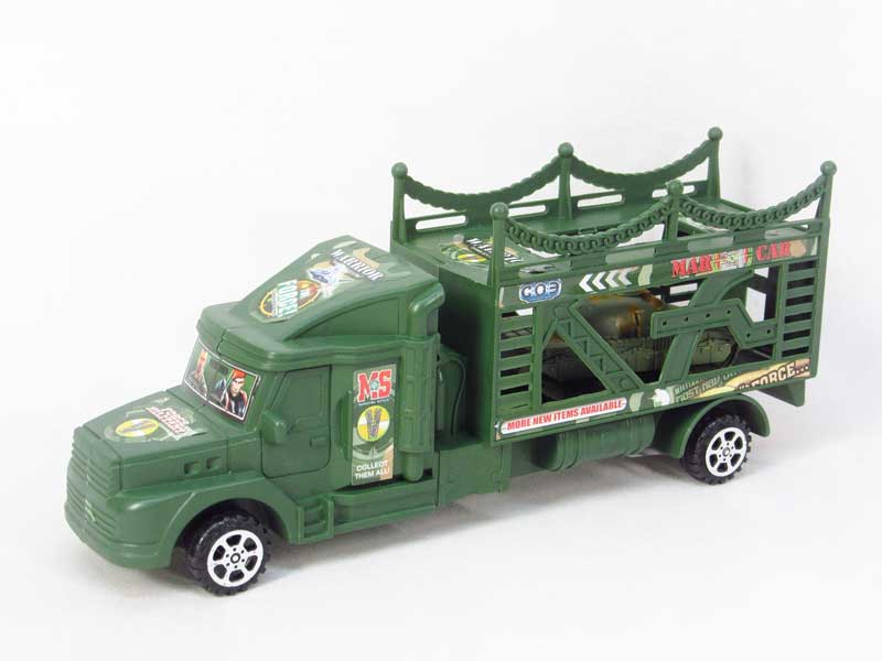 Friction Truck Tow Tank toys