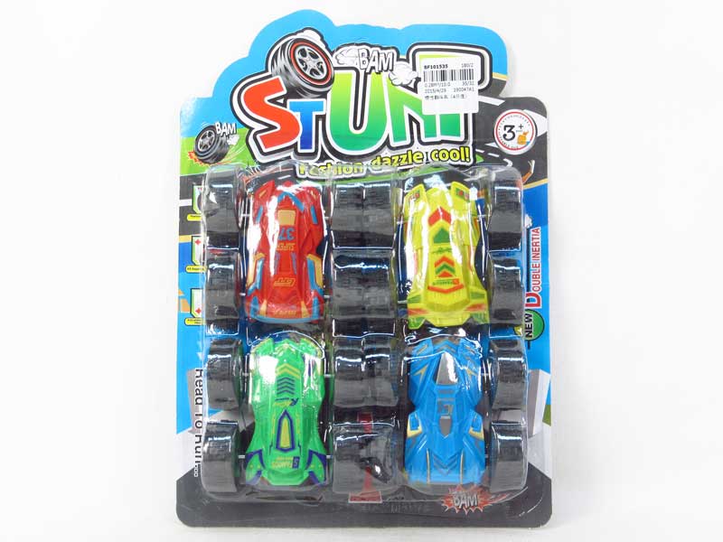 Friction Tumbling Car(4in1) toys
