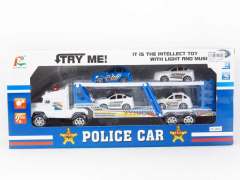 Friction Truck Tow Police Car W/L_M