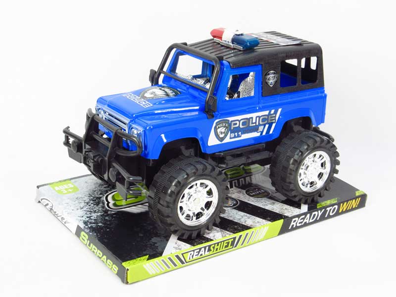 Friction Cross-country Police Car(3C) toys