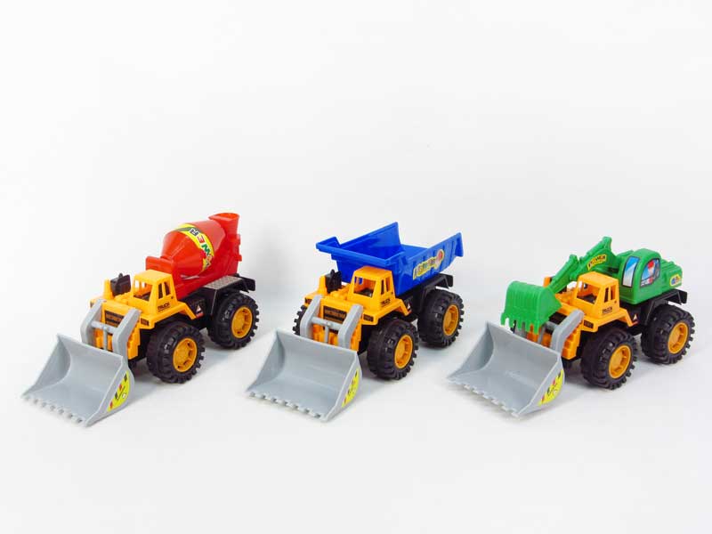 Friction Construction Truck(3S) toys