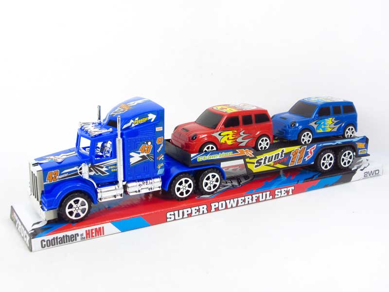 Friction Truck Tow Car(3C) toys