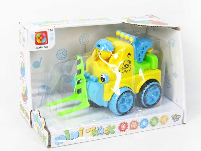 Friction Construction Truck W/L_M(3S2C) toys