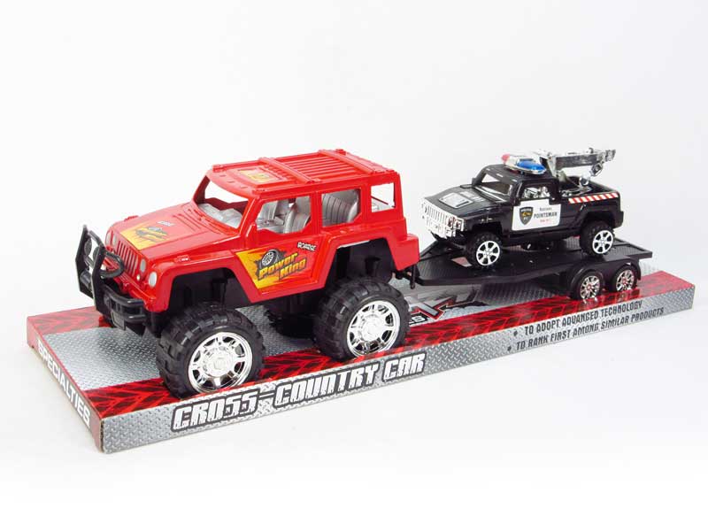 Friction Cross-country Tow Truck(2C) toys