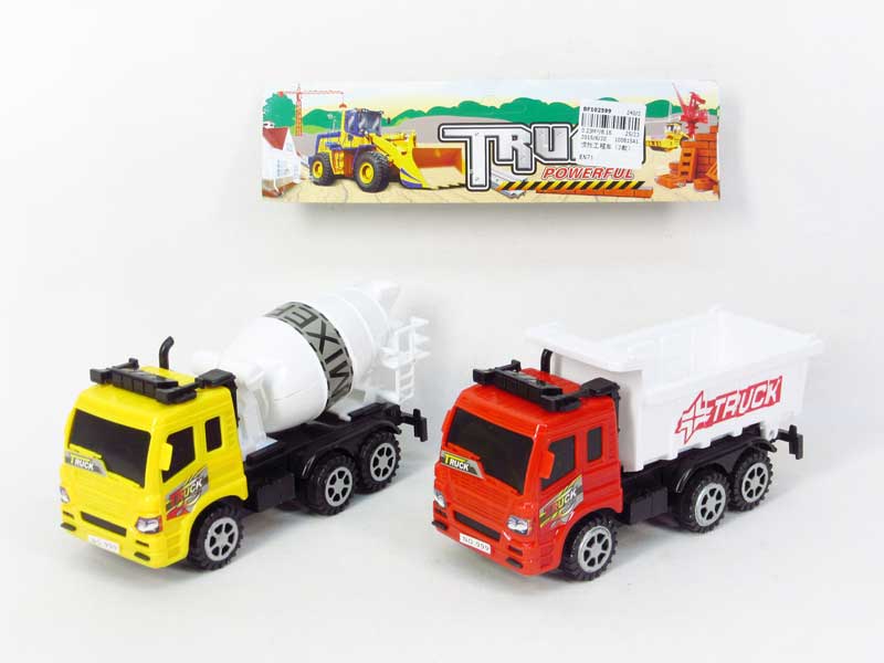 Friction Construction Truck(2S) toys