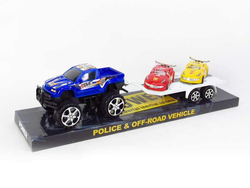 Friction Cross-country Truck(4C) toys