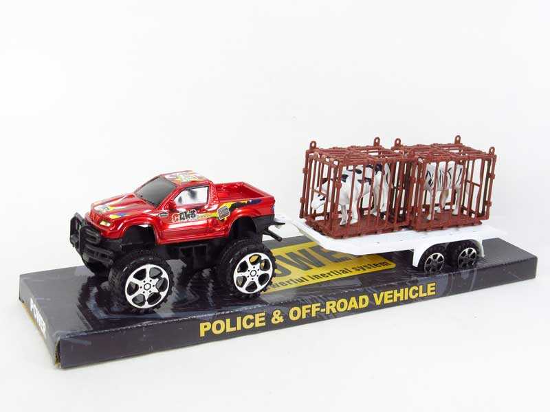 Friction Cross-country Truck(4C) toys