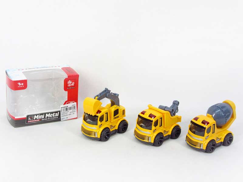 Die Cast Construction Truck Friction(3S) toys