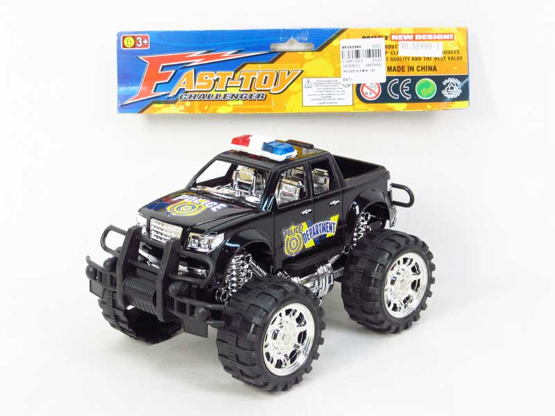 Friction Cross-country  Police Car(2C) toys