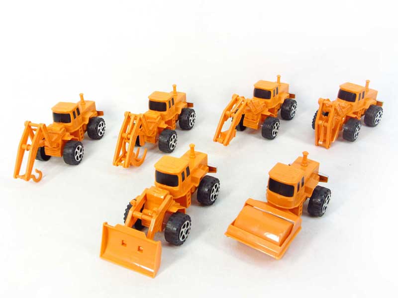 Friction Construction Truck(6S) toys