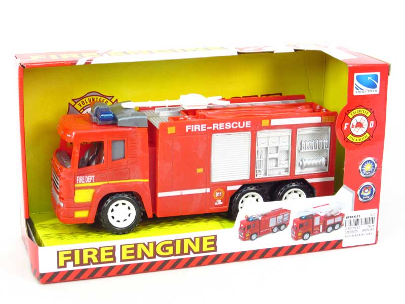 Friction Fire Engine W/L_M toys