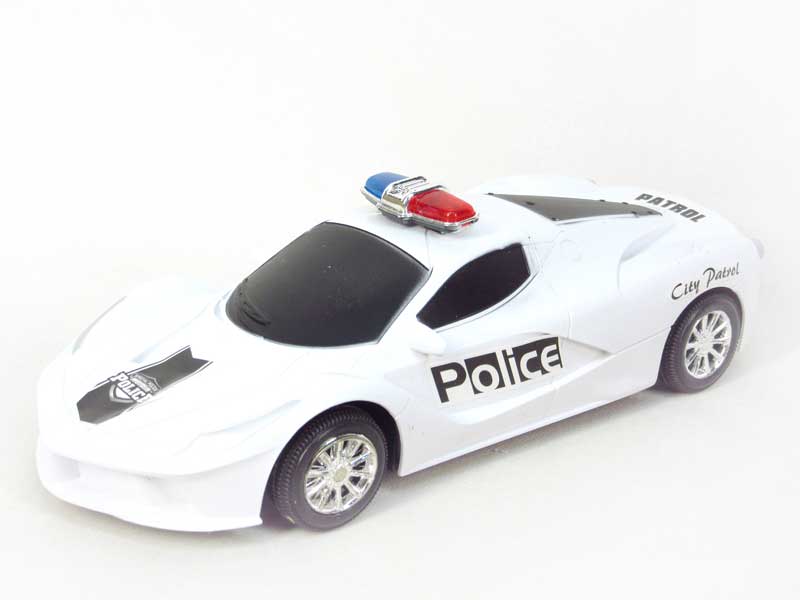 1:18 Friction Police Car(2C) toys