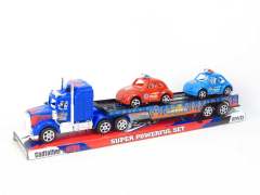 Friction Tow Truck & Free Wheel Police Car(3C)