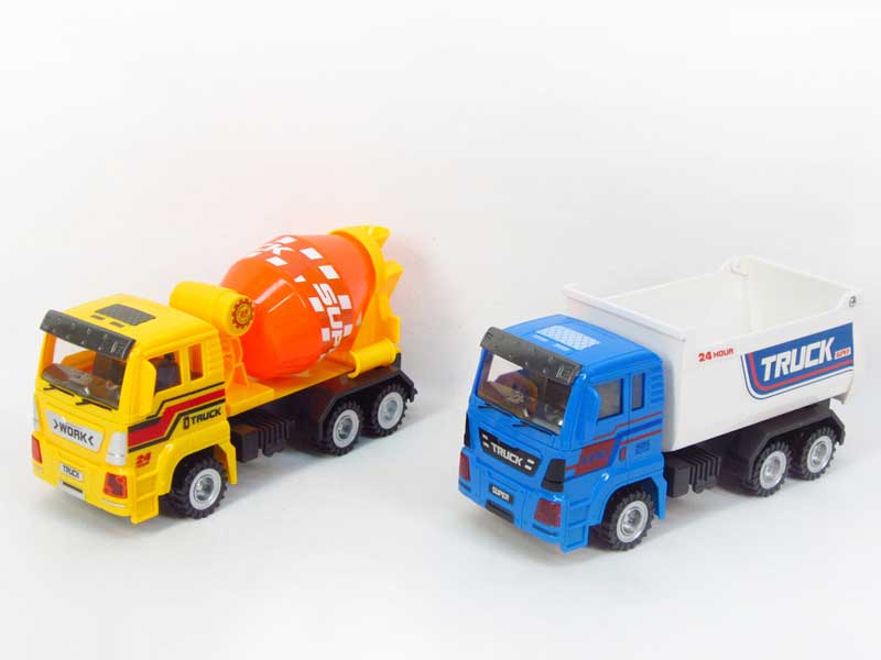 Friction Construction Truck(2S) toys