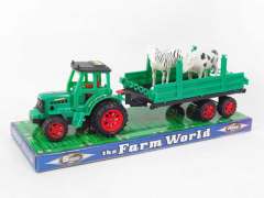 Friction Farmer Truck Tow Animals