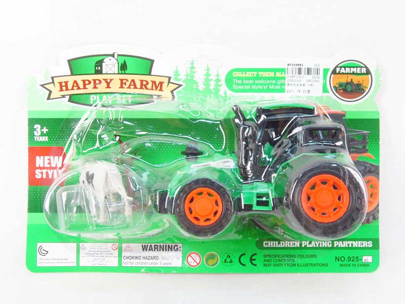 Friction Farmer Tractor Set(3C) toys