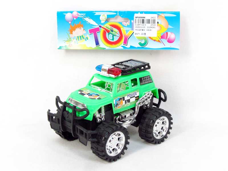 Friction Cross-country Police Car(2S4C) toys