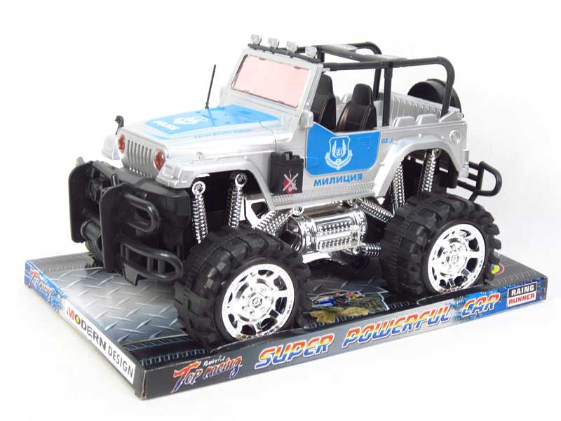 Friction Cross-country Jeep toys