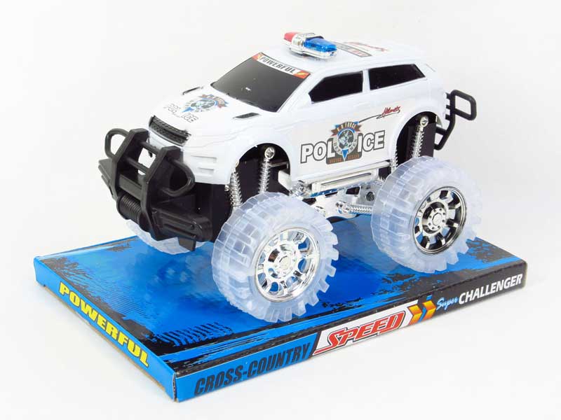 Friction Cross-country Police Car W/L_M(2C) toys
