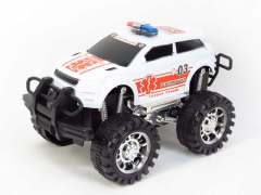Friction Cross-country Police Car W/L_M