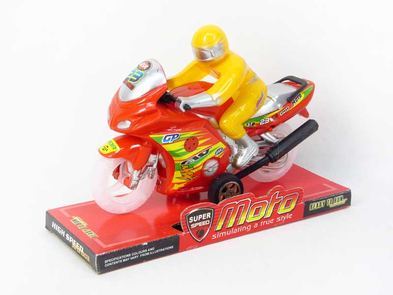 Friction Motorcycle W/L_M(2C) toys