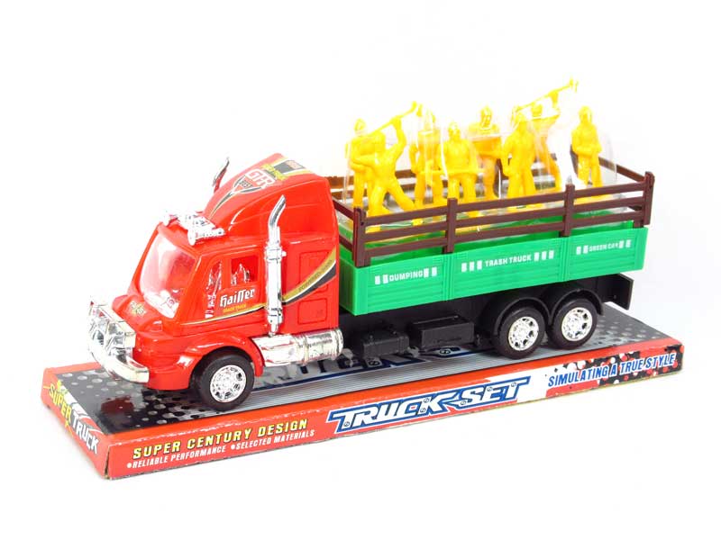 Friction Truck Tow Workers toys