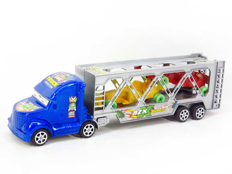 Friction Truck Tow Equuation Car(2C) toys