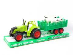 Friction Farm Truck Tow Animal(2C)