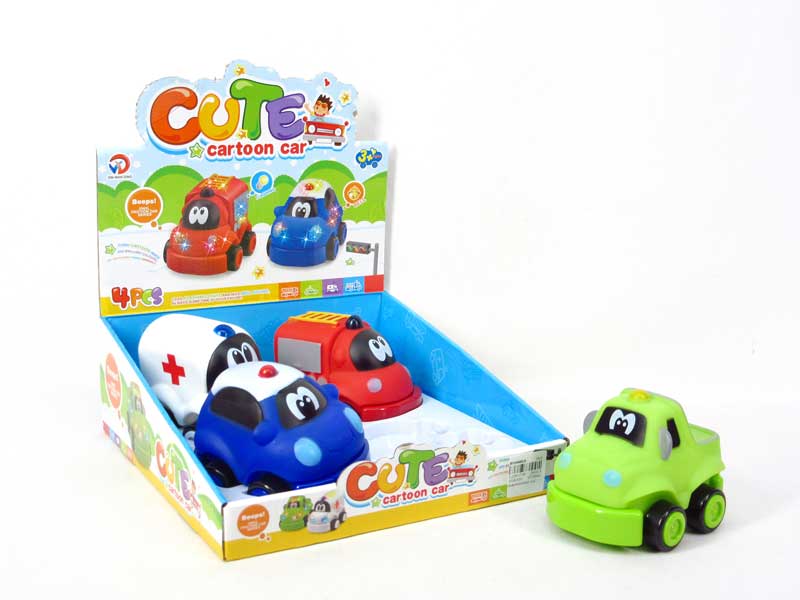 Friction Car W/S(4in1) toys