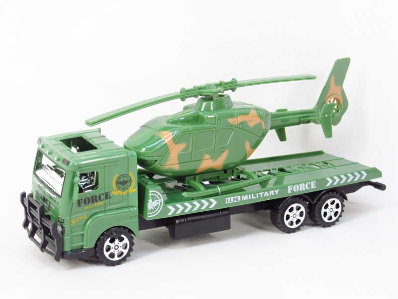 Friction Truck Tow Helicopter toys
