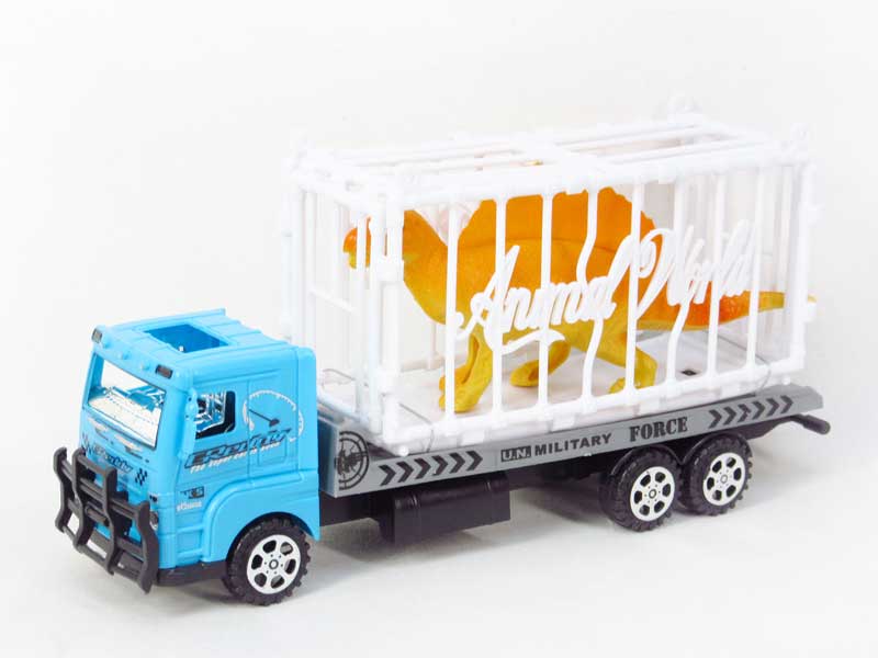 Friction Truck Tow Dinosaur(2C2S) toys