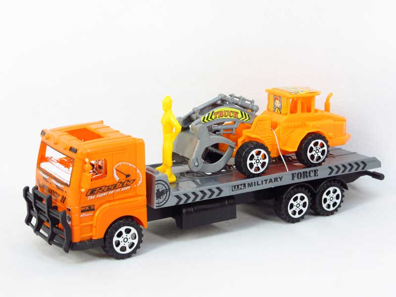 Friction Truck Tow Construction Truck(4S2C) toys