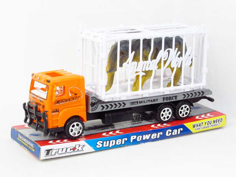 Friction Truck Tow Eleplant(2C) toys